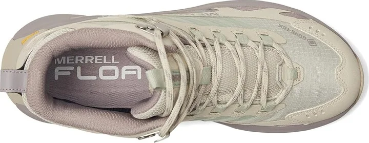 Merrell Moab Speed 2 Mid GTX Women's Climbing Shoes Greige : 8 M, Synthetic - Image 2