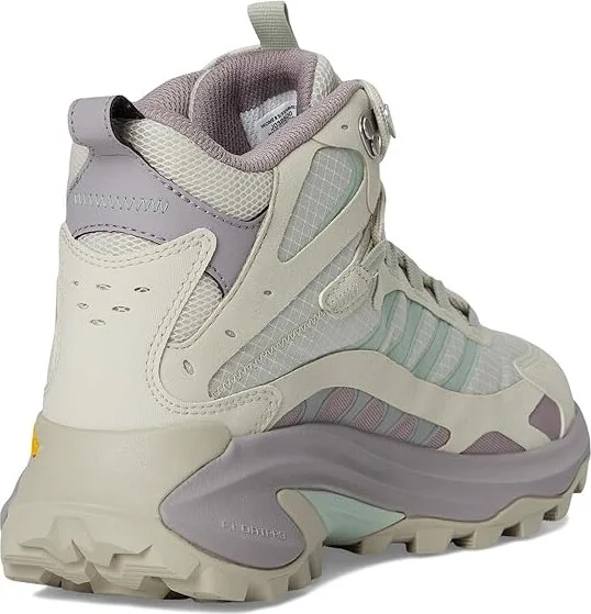 Merrell Moab Speed 2 Mid GTX Women's Climbing Shoes Greige : 8 M, Synthetic - Image 4
