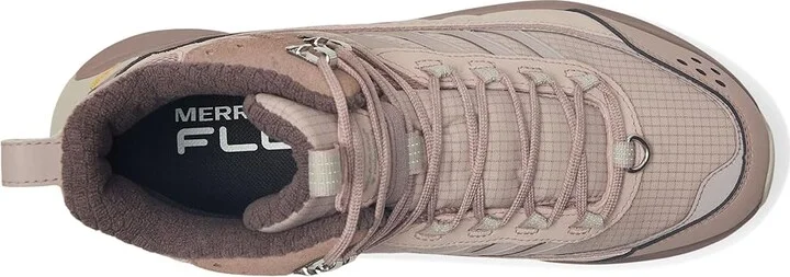 Merrell Moab Speed 2 Thermo Mid Waterproof Women's Climbing Shoes Adobe Rose : 5 M, Leather/Suede - Image 2