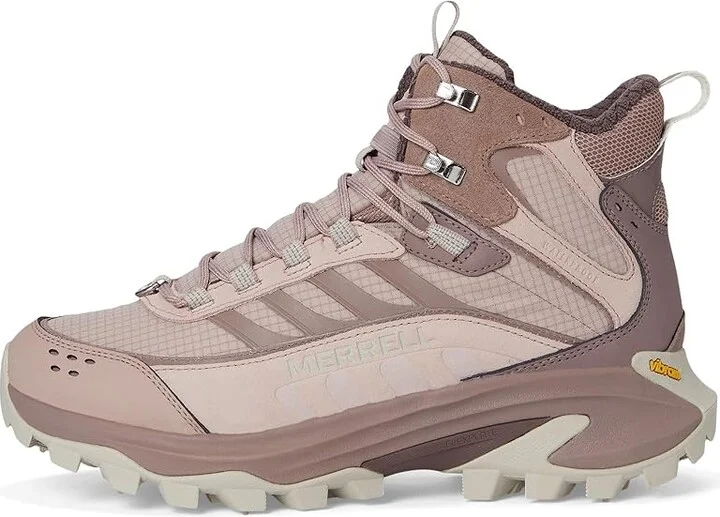 Merrell Moab Speed 2 Thermo Mid Waterproof Women's Climbing Shoes Adobe Rose : 5 M, Leather/Suede - Image 6