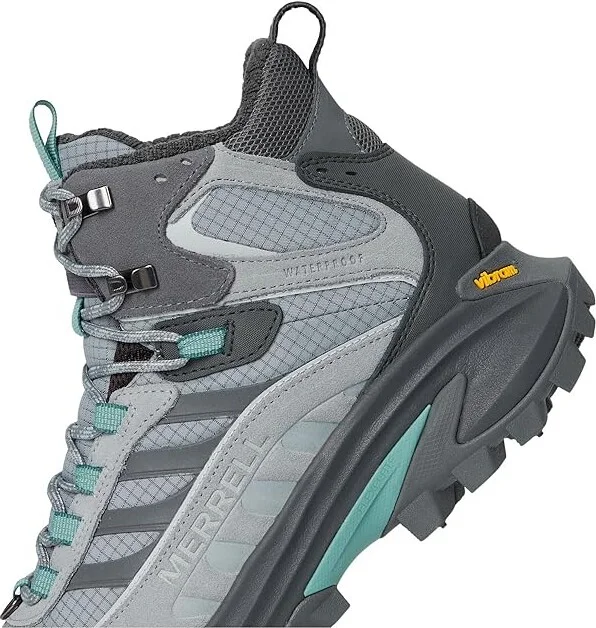 Merrell Moab Speed 2 Thermo Mid Waterproof Women's Climbing Shoes Monument : 5.5 M, Leather/Suede - Image 7