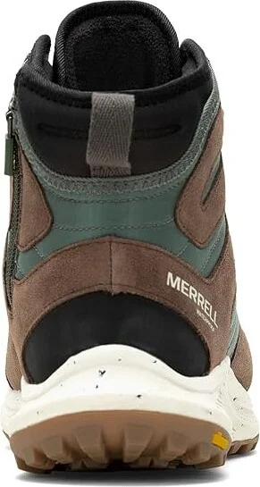 Merrell Nova 3 Thermo Mid Waterproof Men's Shoes Forest : 7.5 M, Leather/Textile - Image 4