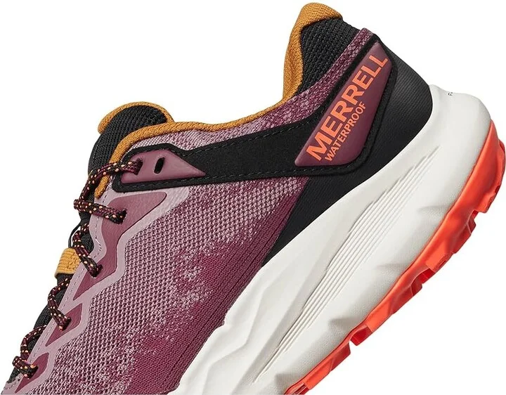 Merrell Nova 4 Waterproof Men's Running Shoes Crimson : 9 M, Synthetic - Image 7