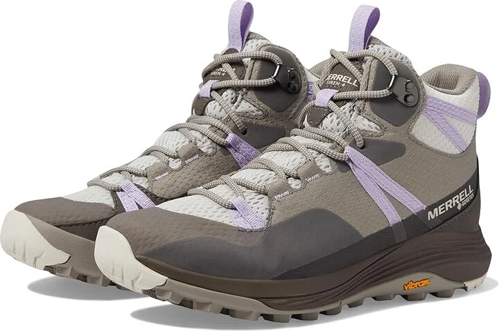Merrell Siren 4 Mid GORE-TEX(r) Women's Shoes Moon/Orchid : 5 M, Textile