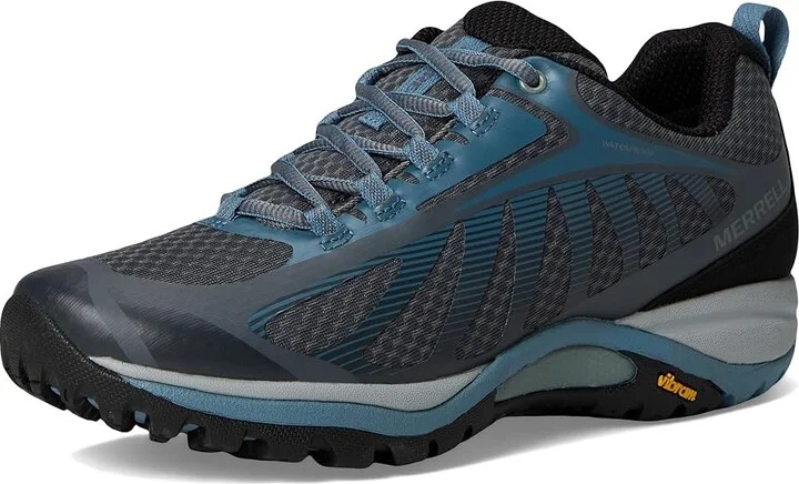 Merrell Siren Edge 3 Waterproof Women's Shoes Rock/Bluestone 1 : 6 W, Textile/Synthetic - Image 5