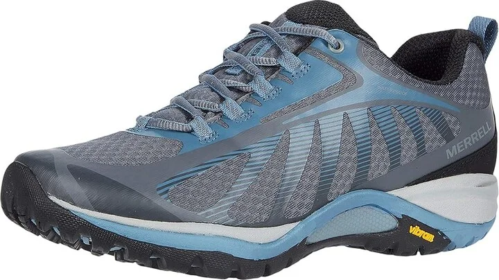 Merrell Siren Edge 3 Waterproof Women's Shoes Rock/Bluestone : 5 M, Textile/Synthetic - Image 2