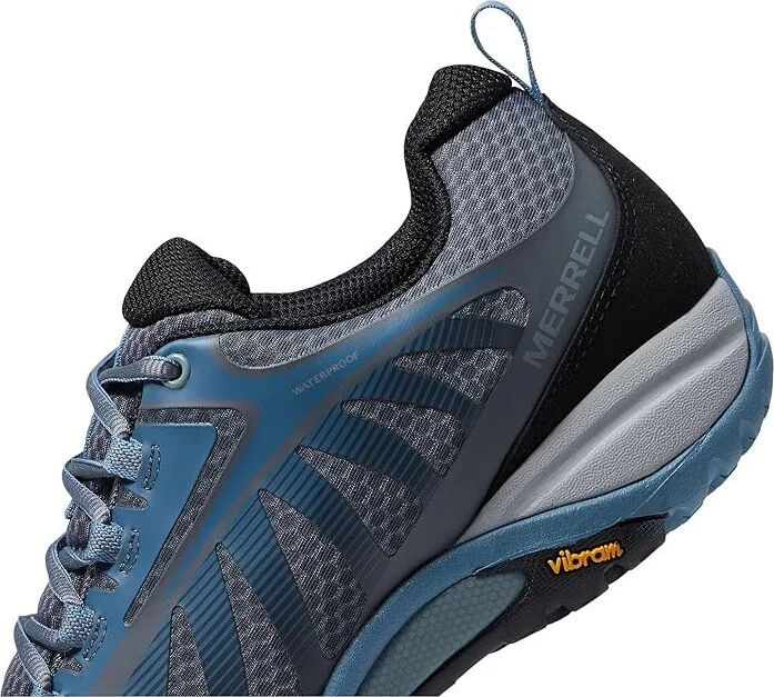 Merrell Siren Edge 3 Waterproof Women's Shoes Rock/Bluestone : 5 M, Textile/Synthetic - Image 5