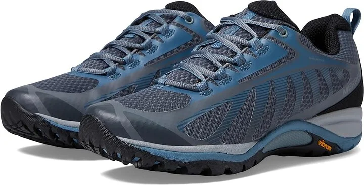 Merrell Siren Edge 3 Waterproof Women's Shoes Rock/Bluestone : 5 M, Textile/Synthetic