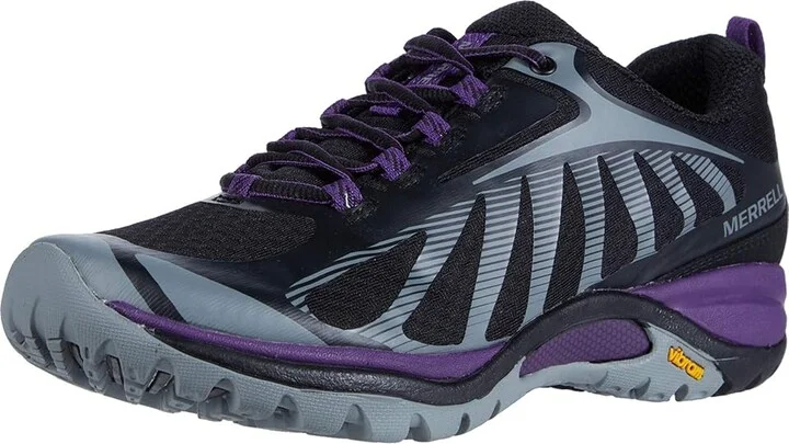 Merrell Siren Edge 3 Women's Shoes Black/Acai : 5 W, Textile/Synthetic - Image 2