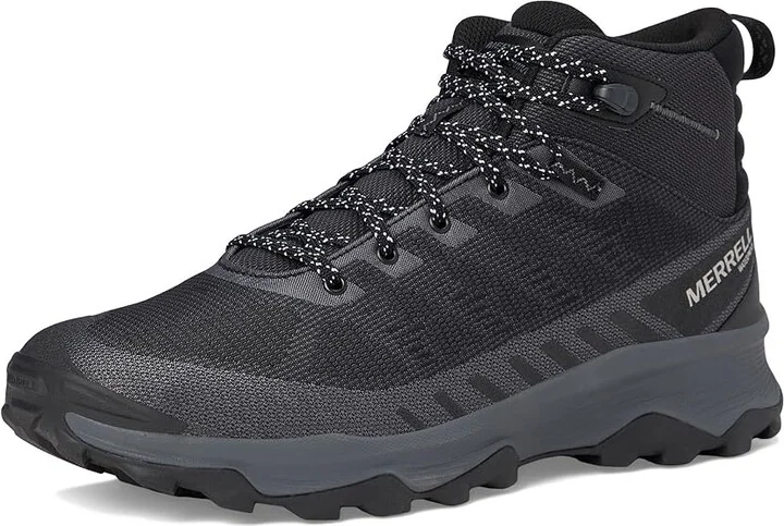 Merrell Speed Eco Mid Wp Men's Shoes Black : 7 M - Image 5