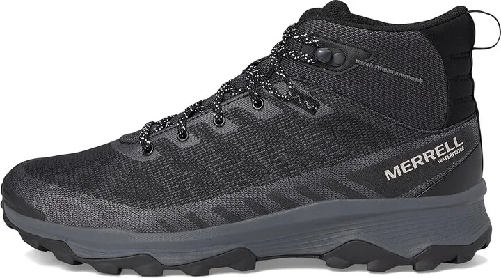 Merrell Speed Eco Mid Wp Men's Shoes Black : 7 M - Image 6