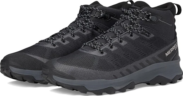 Merrell Speed Eco Mid Wp Men's Shoes Black : 7 M