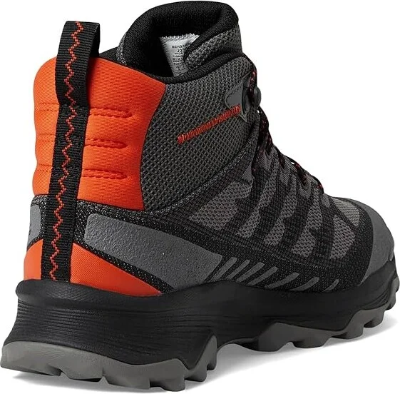 Merrell Speed Eco Mid Wp Men's Shoes Charcoal : 7 M - Image 4