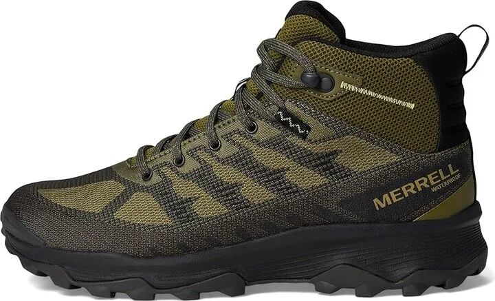 Merrell Speed Eco Mid Wp Men's Shoes Mosstone : 8 M - Image 6