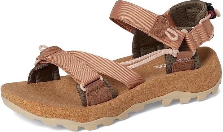 Merrell Speed Fusion Web Rmx Women's Sandals Tan Rose : 10 M - Image 5