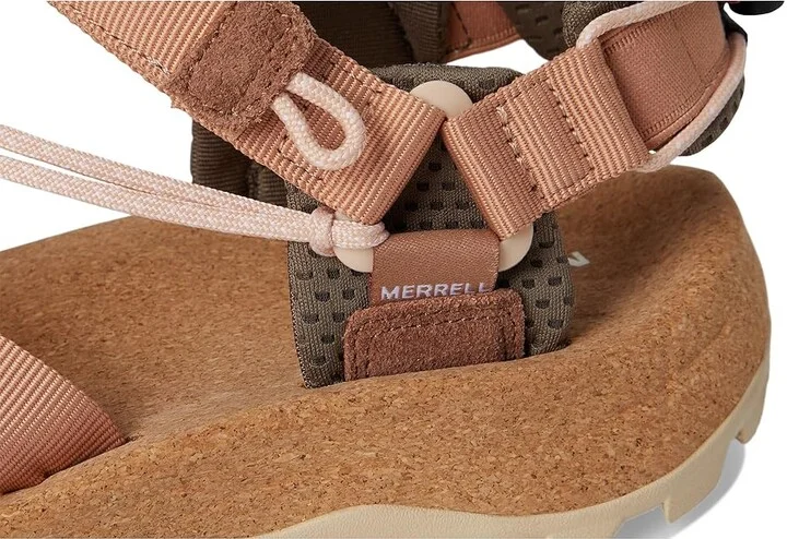 Merrell Speed Fusion Web Rmx Women's Sandals Tan Rose : 10 M - Image 7