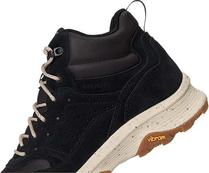 Merrell Speed Solo Mxd Mid Waterproof Men's Climbing Shoes Black/Dark Moss : 10 M, Leather/Suede - Image 7