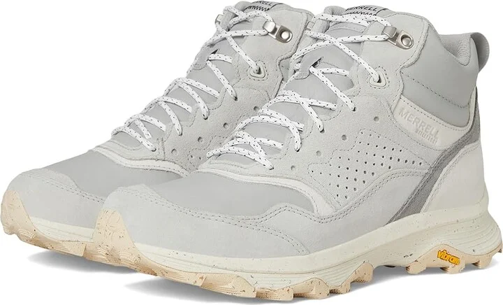 Merrell Speed Solo Mxd Mid Waterproof Women's Climbing Shoes Pigeon : 10.5 M, Leather/Synthetic