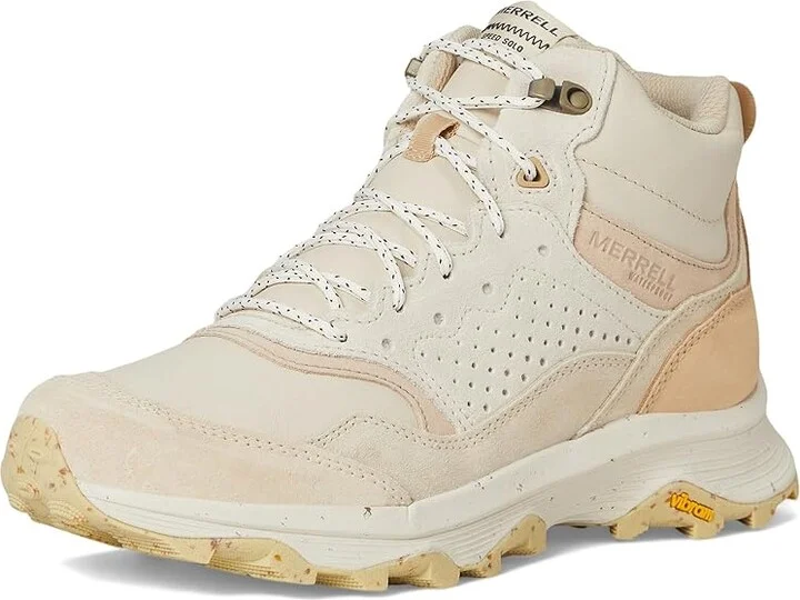 Merrell Speed Solo Mxd Mid Waterproof Women's Climbing Shoes Poplar : 10.5 M, Leather/Synthetic - Image 5