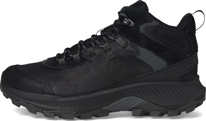 Merrell Speed Strike 2 Mid LTR Waterproof Men's Climbing Shoes Black : 8 M, Leather - Image 6