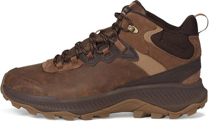 Merrell Speed Strike 2 Mid LTR Waterproof Men's Climbing Shoes Mole : 12 M, Leather - Image 6