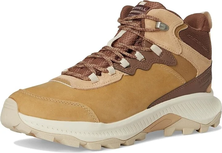 Merrell Speed Strike 2 Mid LTR Waterproof Women's Climbing Shoes Latte : 10.5 M, Leather - Image 5