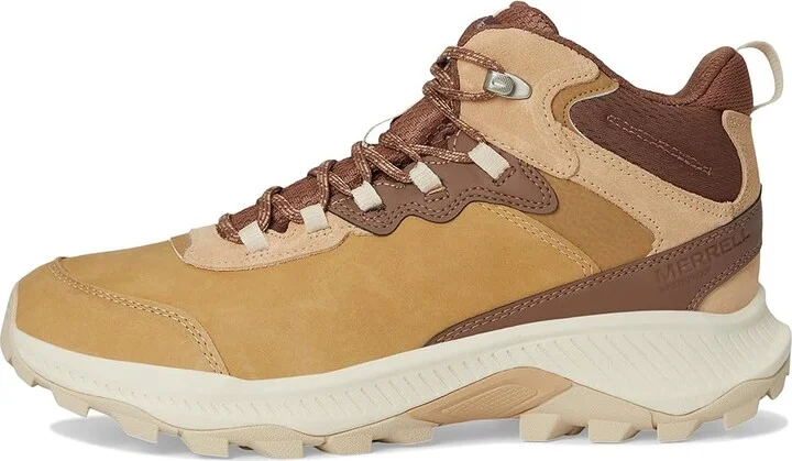 Merrell Speed Strike 2 Mid LTR Waterproof Women's Climbing Shoes Latte : 10.5 M, Leather - Image 6
