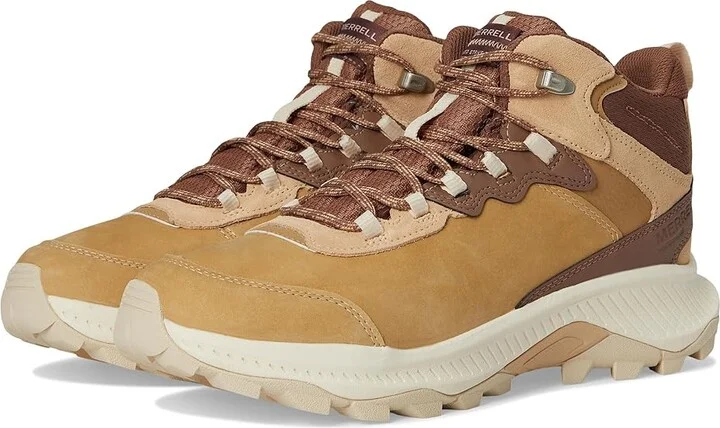 Merrell Speed Strike 2 Mid LTR Waterproof Women's Climbing Shoes Latte : 10.5 M, Leather