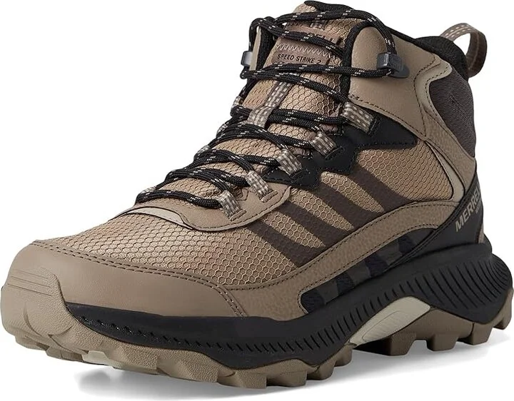 Merrell Speed Strike 2 Mid Waterproof Men's Climbing Shoes Fungi : 12 M, Leather - Image 5