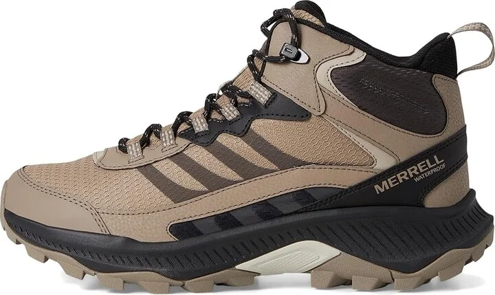 Merrell Speed Strike 2 Mid Waterproof Men's Climbing Shoes Fungi : 12 M, Leather - Image 6