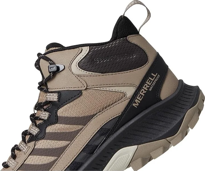 Merrell Speed Strike 2 Mid Waterproof Men's Climbing Shoes Fungi : 12 M, Leather - Image 7