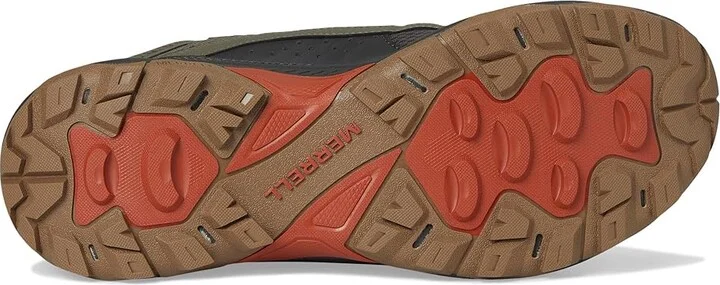 Merrell Speed Strike 2 Mid Waterproof Men's Climbing Shoes Olive : 7 M, Leather - Image 3
