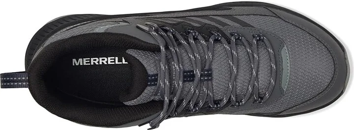 Merrell Speed Strike 2 Mid Waterproof Men's Climbing Shoes Rock : 12 M, Leather - Image 2