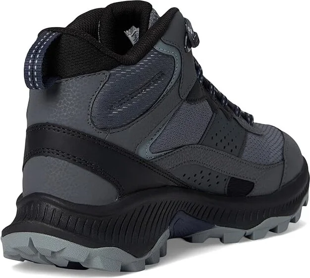 Merrell Speed Strike 2 Mid Waterproof Men's Climbing Shoes Rock : 12 M, Leather - Image 4
