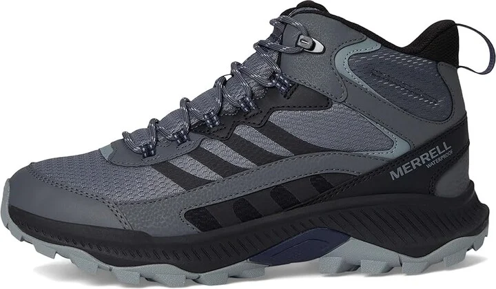 Merrell Speed Strike 2 Mid Waterproof Men's Climbing Shoes Rock : 12 M, Leather - Image 6