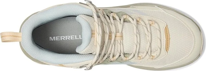 Merrell Speed Strike 2 Mid Waterproof Women's Climbing Shoes Eggshell : 7.5 M, Faux Leather/Mesh - Image 2