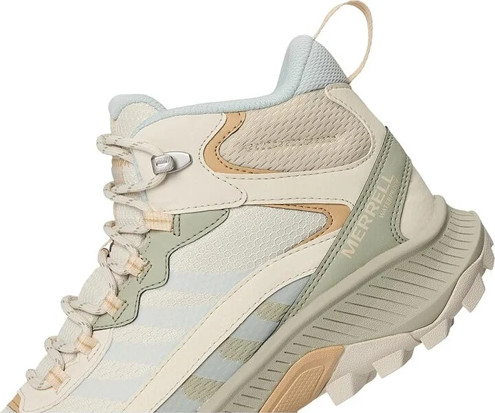 Merrell Speed Strike 2 Mid Waterproof Women's Climbing Shoes Eggshell : 7.5 M, Faux Leather/Mesh - Image 7
