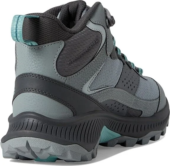 Merrell Speed Strike 2 Mid Waterproof Women's Climbing Shoes Monument : 11 M, Faux Leather/Mesh - Image 4