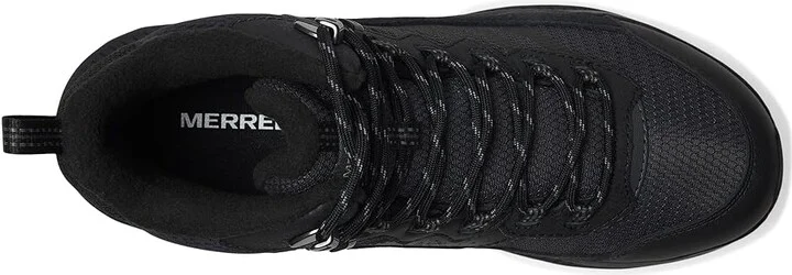 Merrell Speed Strike 2 Thermo Mid Waterproof Men's Shoes Black : 7 M, Leather - Image 2