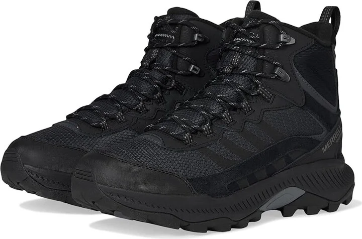Merrell Speed Strike 2 Thermo Mid Waterproof Men's Shoes Black : 7 M, Leather