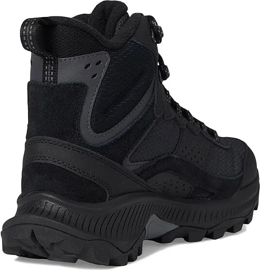 Merrell Speed Strike 2 Thermo Mid Waterproof Women's Climbing Shoes Black : 5 M, Leather - Image 4