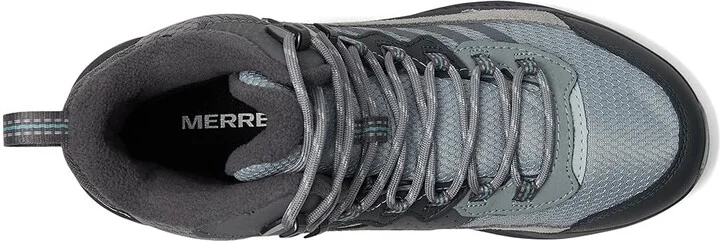 Merrell Speed Strike 2 Thermo Mid Waterproof Women's Climbing Shoes Monument : 7.5 M, Leather - Image 2