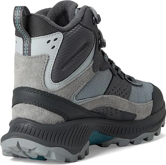Merrell Speed Strike 2 Thermo Mid Waterproof Women's Climbing Shoes Monument : 7.5 M, Leather - Image 4