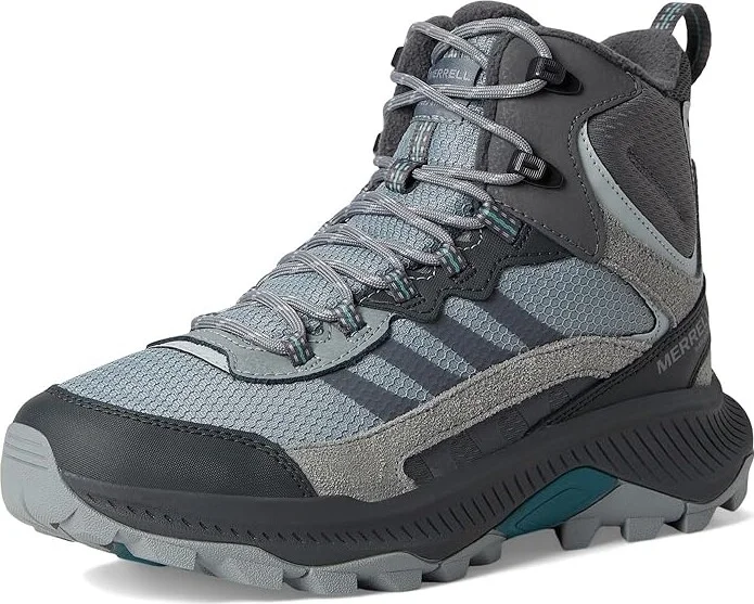 Merrell Speed Strike 2 Thermo Mid Waterproof Women's Climbing Shoes Monument : 7.5 M, Leather - Image 5