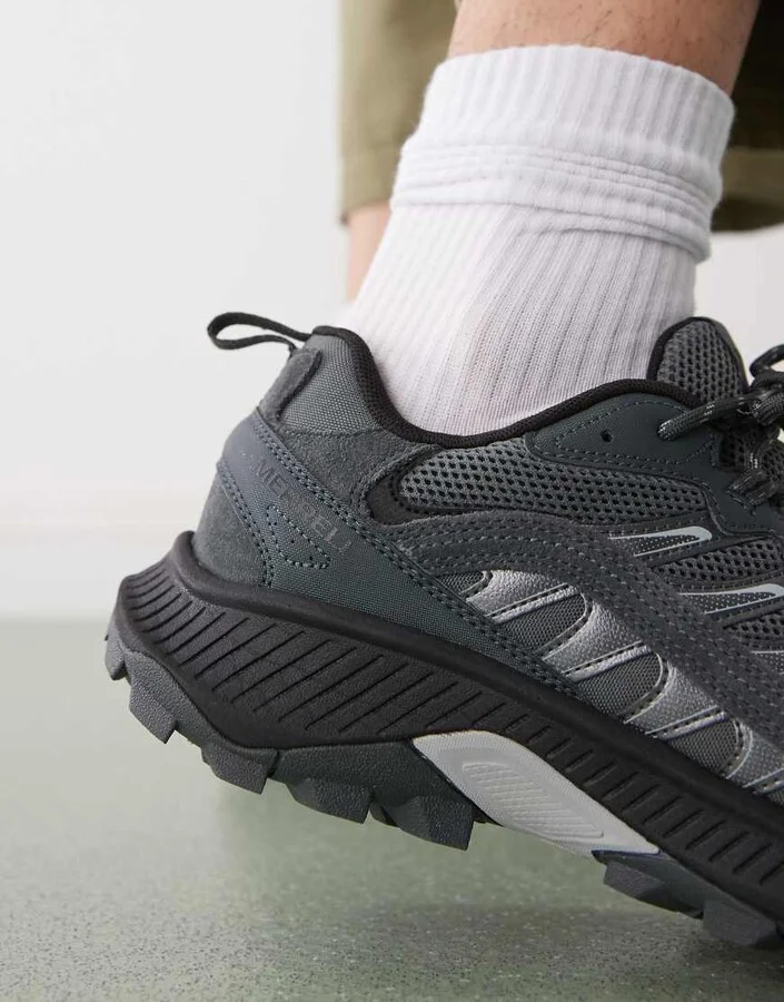 Merrell Speed Strike 2 trek sneakers in gray - Image 3