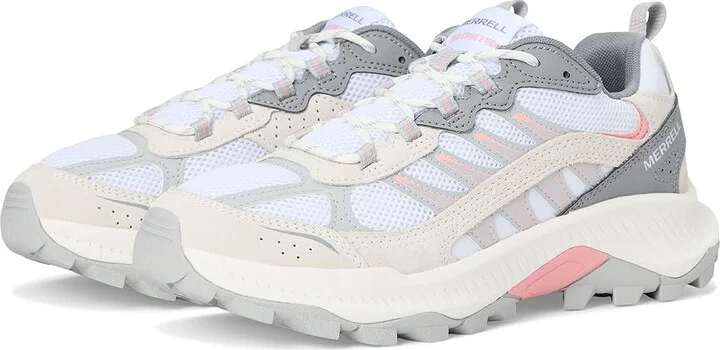 Merrell Speed Strike 2 Trek Women's Climbing Shoes White/Soft Coral : 6.5 M, Leather/Suede/Synthetic