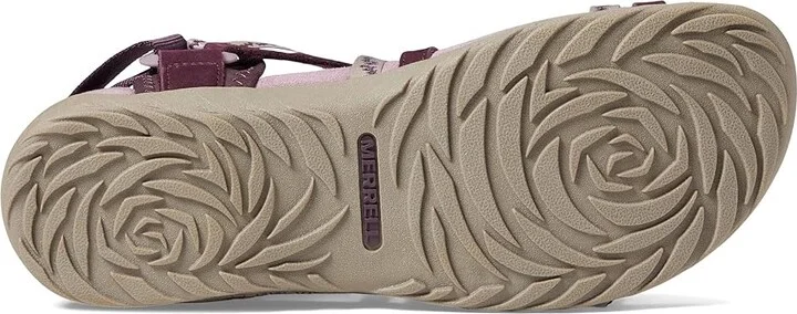 Merrell Terran 3 Cush Lattice Women's Shoes Burgundy : 9 M, Suede - Image 3