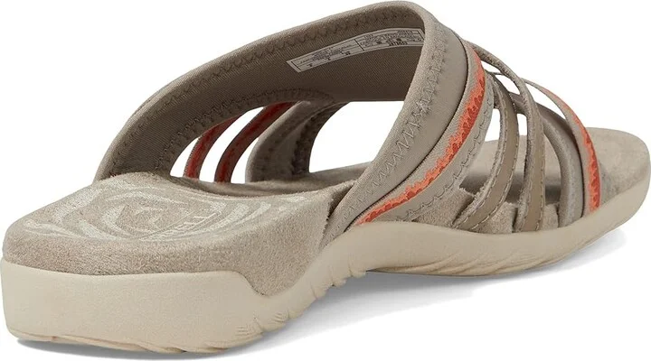 Merrell Terran 3 Cush Slide Women's Shoes Moon/Clay : 8 M, Leather - Image 4
