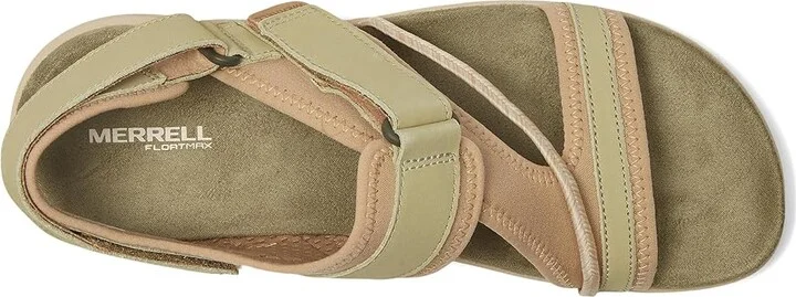 Merrell Terran 4 Backstrap Women's Shoes Basil : 8 M, Leather/Textile - Image 2