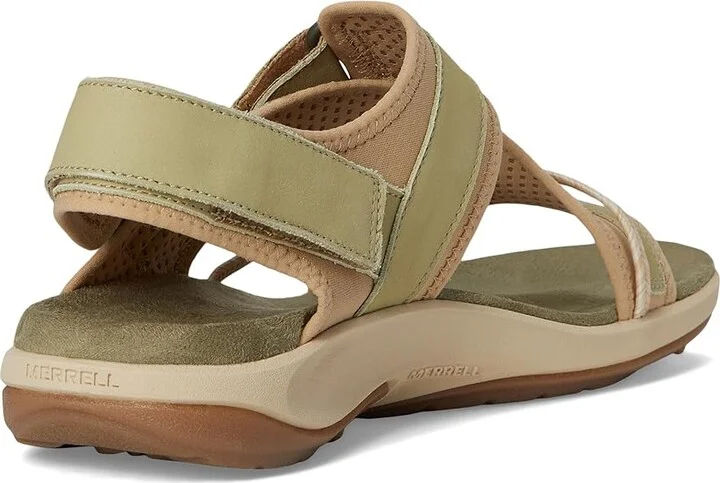 Merrell Terran 4 Backstrap Women's Shoes Basil : 8 M, Leather/Textile - Image 4